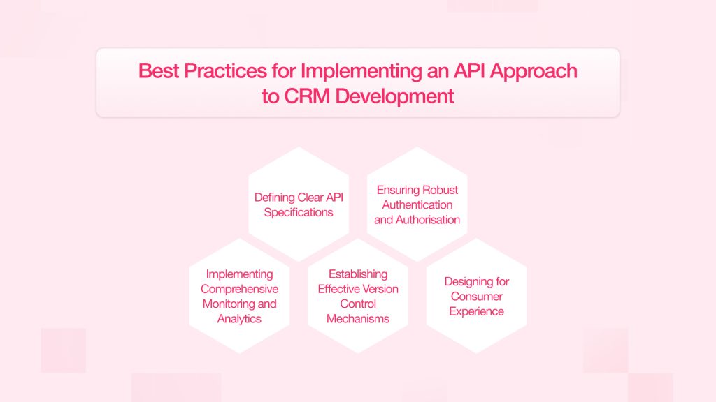 Best Practices for Implementing an API Approach to CRM Development